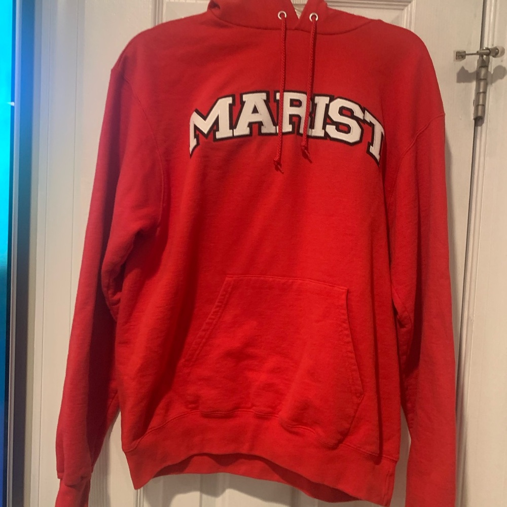 Champion Vibrant Red Athletic Hoodie